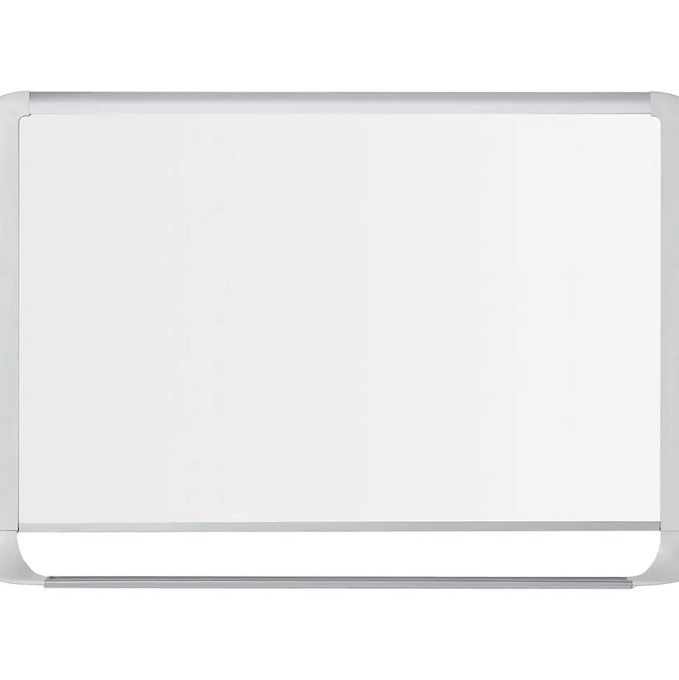 Mastervision Gold Ultra Steel Dry-Erase Whiteboard, Aluminum Frame, 3' x 2' (MVI030205)