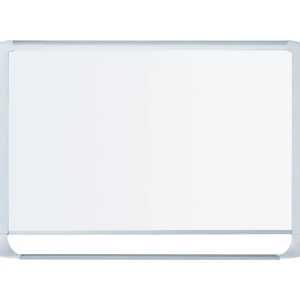 Mastervision Gold Ultra Steel Dry-Erase Whiteboard, Aluminum Frame, 3' x 2' (MVI030205)