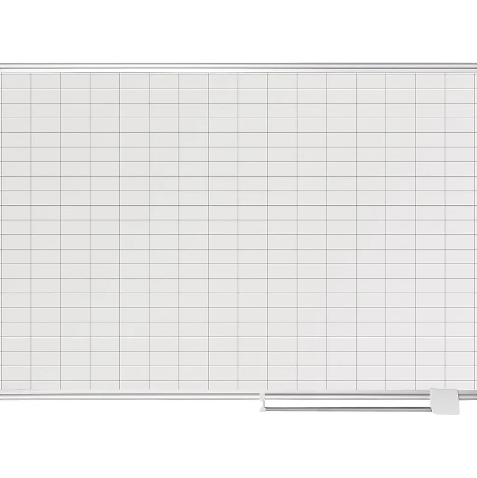 Mastervision Gold Ultra Steel Dry-Erase Whiteboard, Aluminum Frame, 4' x 3' (MA0592830)