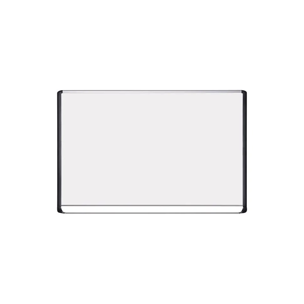 MasterVision® 48"(H) x 72"(W) Porcelain Magnetic Dry Erase Board, Aluminum Frame, Each