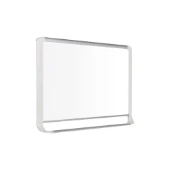 MasterVision MVI Gold Ultra Lacquered Steel Dry-Erase Whiteboard, Plastic Frame, 6' x 4' (BVCMVI270205)