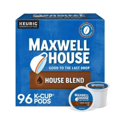 Maxwell House House Blend Coffee Keurig K-Cup Pod, Medium Roast, 96/Box (5303CT)