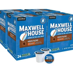 Maxwell House House Blend Coffee Keurig K-Cup Pod, Medium Roast, 96/Box (5303CT)