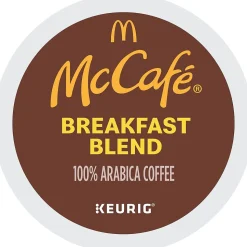 McCafe Breakfast Blend Coffee Keurig® K-Cup® Pods, Light Roast, 24/Box (5000201384)