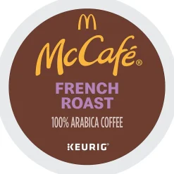 McCafe French Roast Coffee Keurig® K-Cup® Pods, Dark Roast, 96/Carton (080429CT)