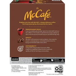 McCafe Premium Roast Decaf Coffee Keurig® K-Cup® Pods, Medium Roast, 24/Box (5000201380)