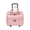 McKlein DENALI 15" Leather Laptop Bag, Pink (99709)