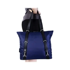 McKlein Dylan N Series Navy Nylon Tote, Medium (18487)
