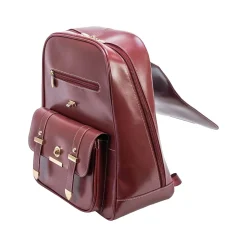 McKlein MARYVILLE Business Laptop/Tablet Backpack, Red (99576)