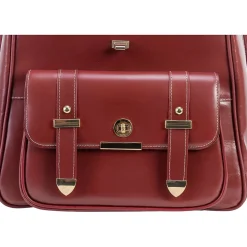 McKlein MARYVILLE Business Laptop/Tablet Backpack, Red (99576)