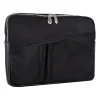 McKlein N Series CRESCENT Nylon Laptop Sleeve for 14" Laptops, Black (18335)