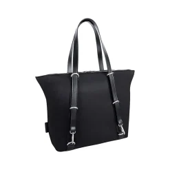 McKlein N Series DYLAN Nylon Convertible Backpack Tote, Medium, Black (18485)