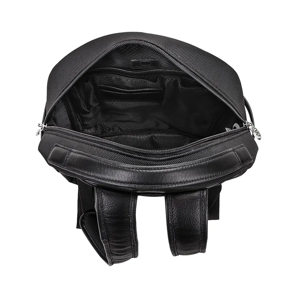 McKlein Oakland U Series Laptop Backpack, Solid, Black (78795)