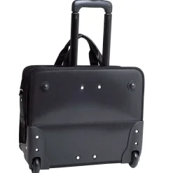 McKlein P Series Laptop Briefcase, Black Nylon (56445)