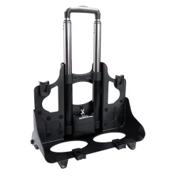 McKlein S Series Laptop Rolling Briefcase, Black Leather (15705)