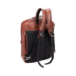 McKlein U Series East Side Laptop Backpack, Brown Leather (18874)
