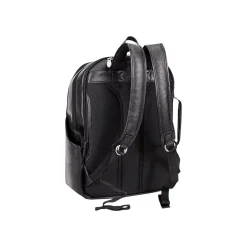 McKlein U Series Englewood Laptop Backpack, Black Leather (18895)