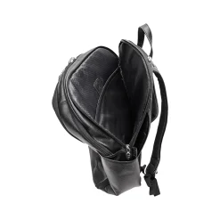 McKlein U Series Englewood Laptop Backpack, Black Leather (78895)