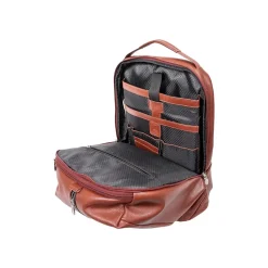 McKlein U Series South Shore Laptop Backpack, Brown Leather (18884)