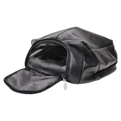 McKlein U Series South Shore Laptop Backpack, Black Leather (18885)