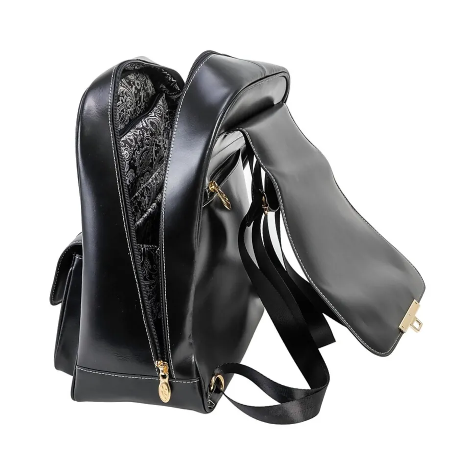 McKleinUSA KENDALL Laptop/Tablet Backpack, Black (99535)