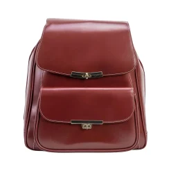 McKleinUSA KENDALL Laptop/Tablet Backpack, Red (99536)