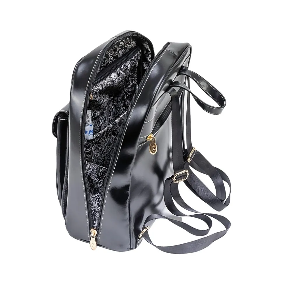 McKleinUSA MADISON Business Laptop/Tablet Backpack, Black (99555)
