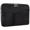 McKleinUSA N Series AUBURN Nylon Laptop Sleeve for 15" Laptops, Black (18325)