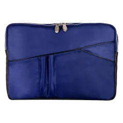 McKleinUSA N Series CRESCENT Nylon Laptop Sleeve for 14" Laptops, Navy (18337)