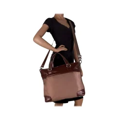 McKleinUSA N Series EASTWARD Nylon Slim Briefcase, Khaki (18394)