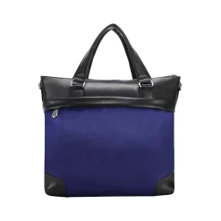 McKleinUSA N Series EASTWARD Nylon Slim Briefcase, Navy/Black (18397)