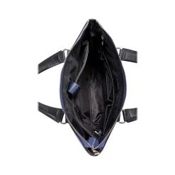 McKleinUSA N Series EASTWARD Nylon Slim Briefcase, Navy/Black (18397)