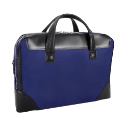 McKleinUSA N Series HARPSWELL Nylon Pocket Briefcase, Navy (18567)