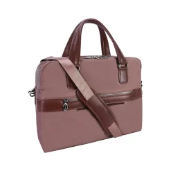 McKleinUSA N Series HARTFORD Nylon Dual Compartment Briefcase, Khaki (18584)