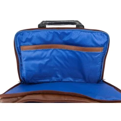 McKleinUSA SOUTHPORT U Series Leather Dual Compartment Briefcase, Brown (19100)