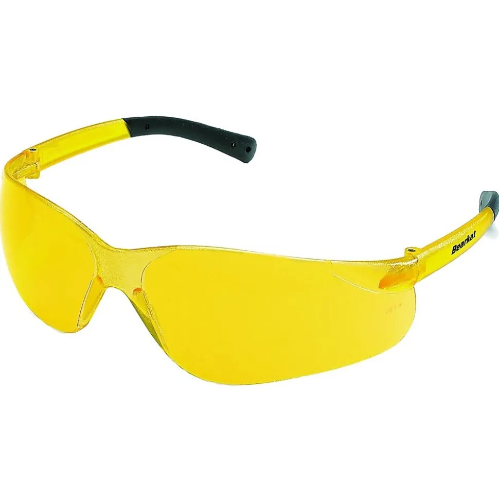 MCR Safety® BearKat® Safety Glasses, Amber (BK114)