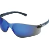 MCR Safety® BearKat® Safety Glasses, Blue-Mirror