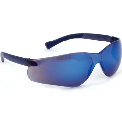 MCR Safety® BearKat® Safety Glasses, Blue-Mirror