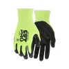 MCR Safety Cut Pro Hypermax Fiber/Nitrile Work Gloves, Lime/Black, XS, Pair (92748HVXS)