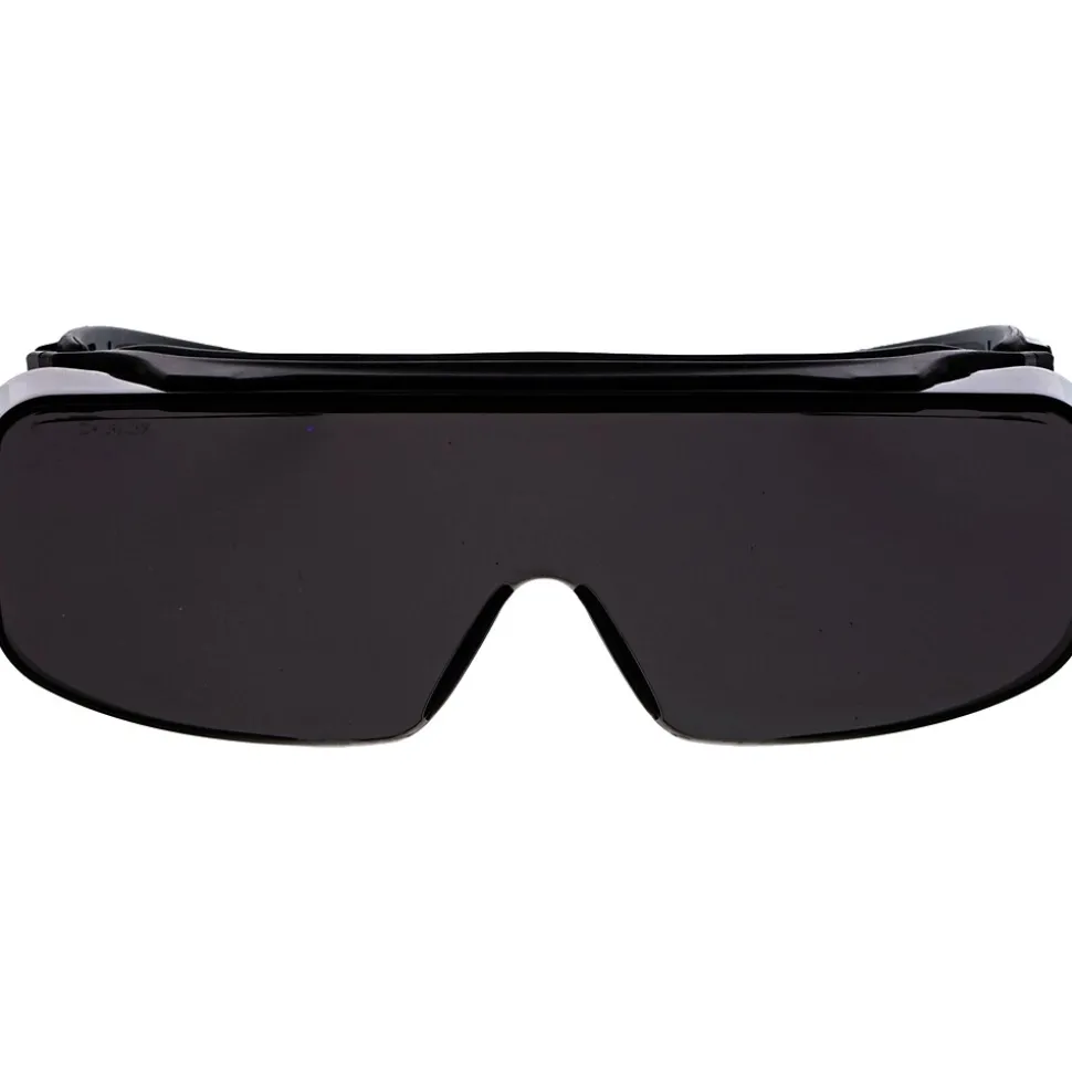 MCR Safety Klondike OTG Anti-Fog Safety Glasses, Over the Glasses, Gray Lens (OG212PF)