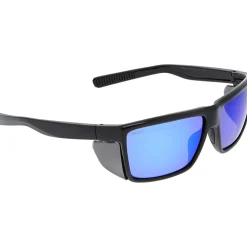 MCR Safety Swagger SR2 Safety Glasses, Polarized, Blue Diamond Mirror Lens (SR218BZ)