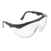 MCR Safety TK1 Adjustable Temple Wraparound Safety Glasses, Clear Lens (TK110)