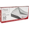 Mead #10 Business Envelopes, 4-1/8" x 9-1/2", White, 50/Pack (75050)