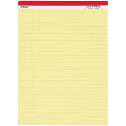 Mead Standard Legal Pad, 8.5" x 11.75", 50 Sheets/Pad, 12 Pads (MEA59610-12)