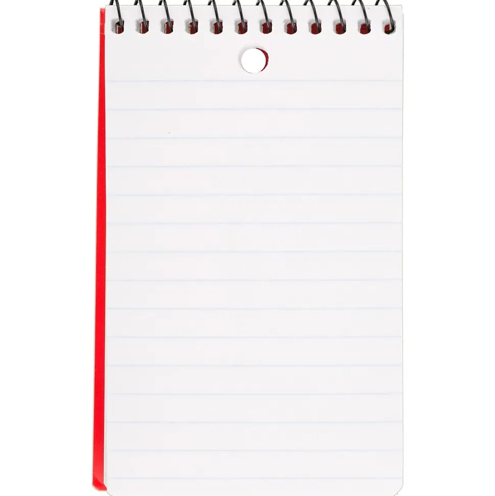 Mead 1-Subject Notebooks, 3" x 5", College Ruled, 60 Sheets, Assorted Colors (45354)