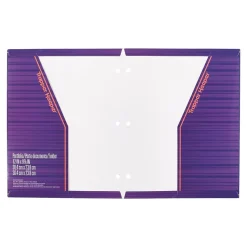 Mead Trapper Keeper 3-Hole Punched 2-Pocket Presentation Folders, Assorted Colors (33100)