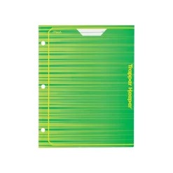 Mead Trapper Keeper Paper 3-Hole Punched 2-Pocket Portfolio Folder, Assorted Colors (33100)