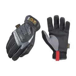 Mechanix Wear FastFit Leather Gloves, Black (MFF-05-011)