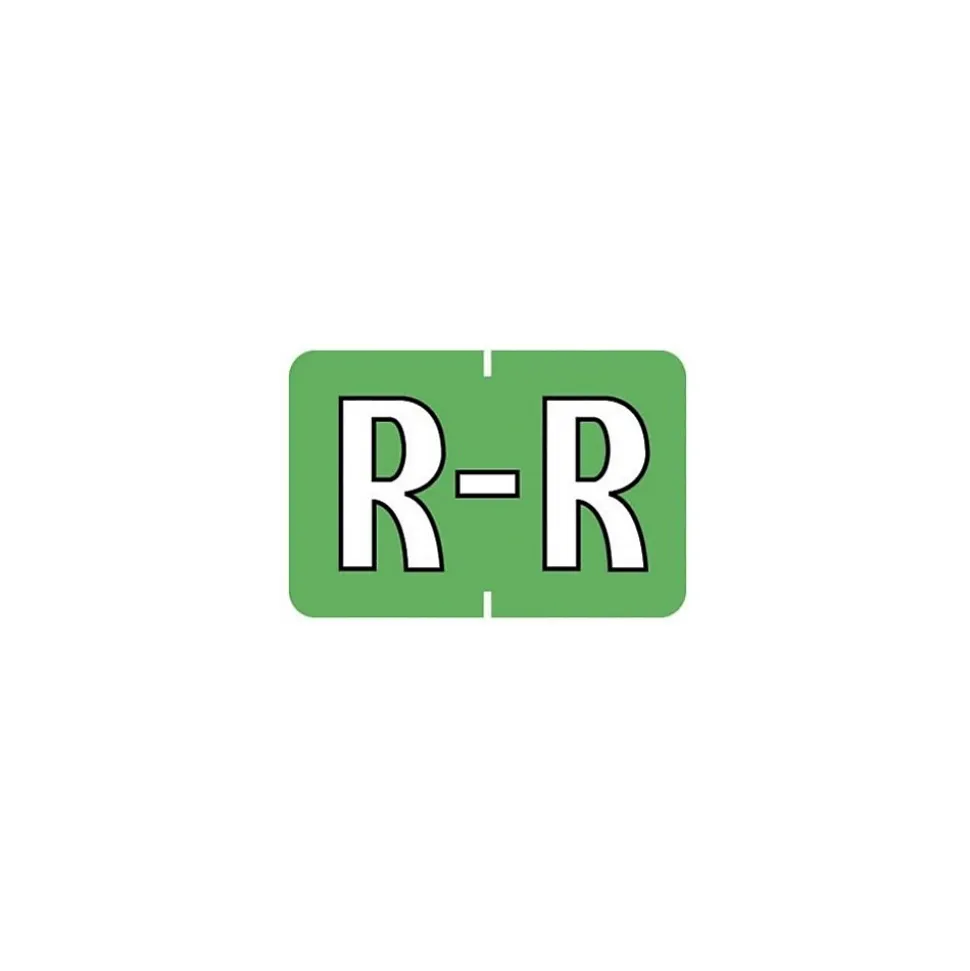 Medical Arts Press® Barkley & Sycom® Compatible Alpha Roll Style Labels, R