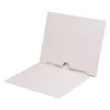 Medical Arts Press End Tab File Folder, Straight Cut, Letter-Size, White, 50/Box (S-09017-WHT)